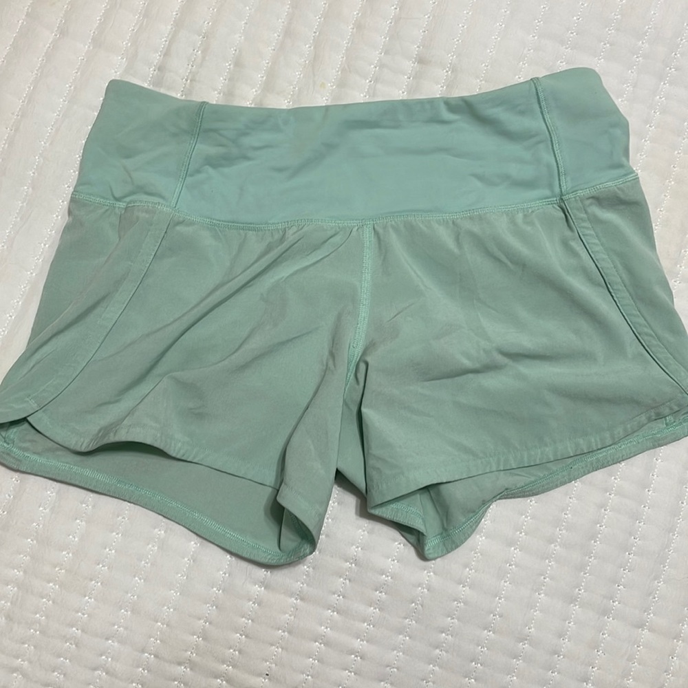 Light blue Lululemon shorts